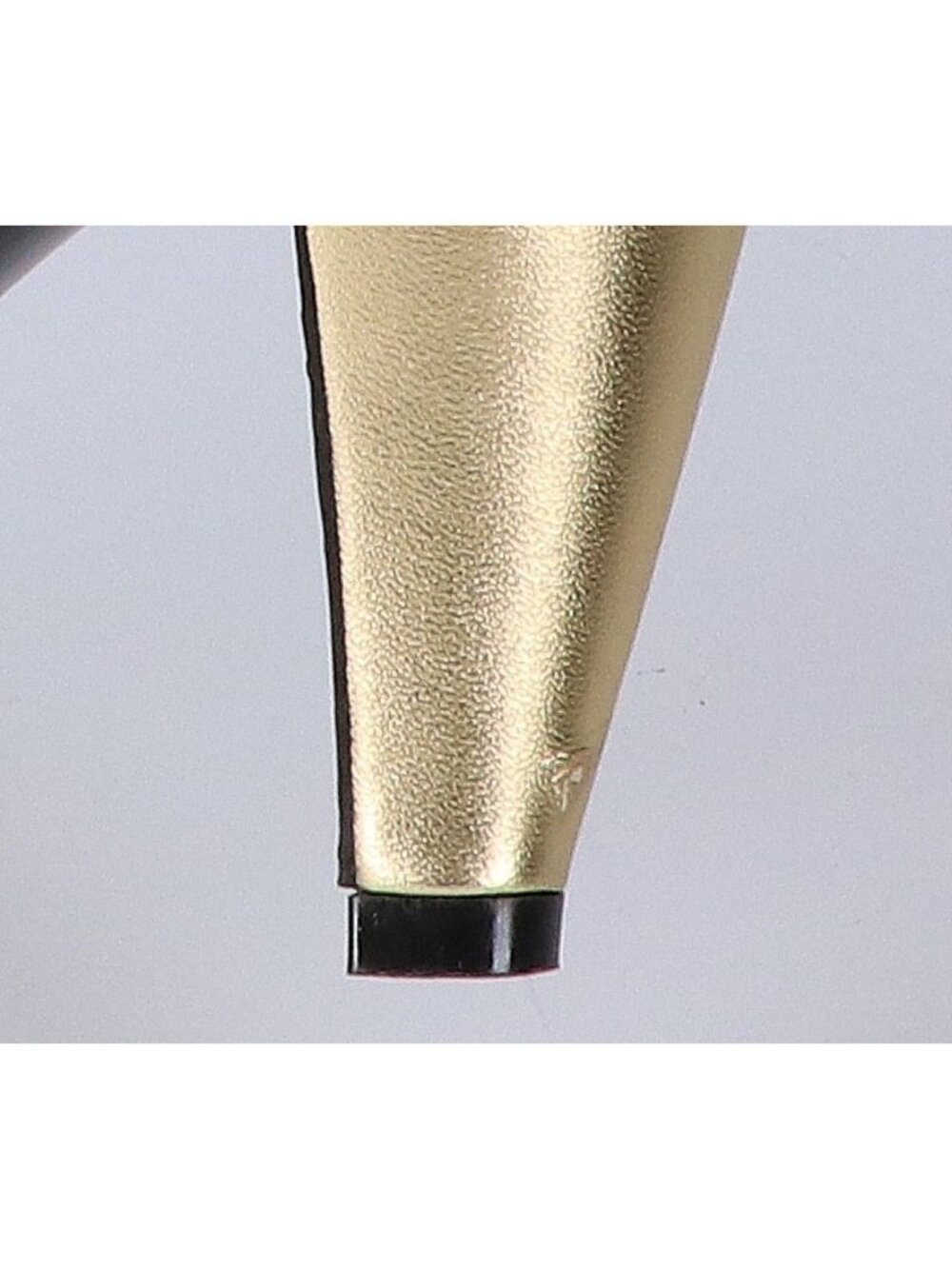 Chanel Gold Black Ribbon CC Logo Pumps 35 Heel - Picture 7 of 7